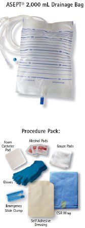 B. Braun Interventional Drain Bag Kit ASEPT® - CT/10 - 622281-CT