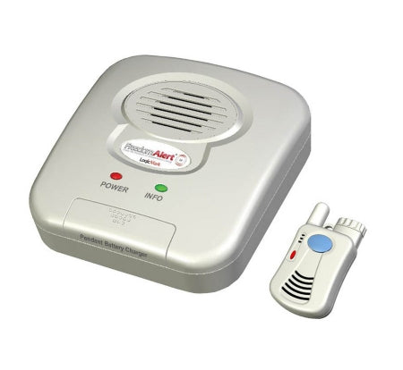 Logic Mark Personal Emergency Response System FreedomAlert® 0-3/4 X 1-1/4 X 3 Inch White / Blue - Each - 35911-EA