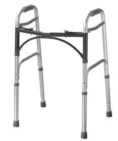 Alimed Bariatric Walker Adjustable Height drive™ Aluminum Frame 500 lbs. Weight Capacity 32 to 39 Inch Height - Each - 70584-EA