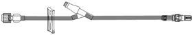 ICU Medical IV Extension Set Standard Bore 8-1/2 Inch Tubing Without Filter - Case of 50 - SC9119-CS
