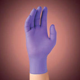 Fisher Scientific Exam Glove Purple Nitrile® Large NonSterile Nitrile Standard Cuff Length Textured Fingertips Purple Not Rated - Case of 10 - 19149863C-CS