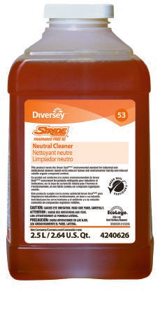 Lagasse Floor Cleaner Diversey™ Stride® Liquid 2.5 Liter Bottle Unscented Manual Pour - Case of 2 - DVS94240626-CS