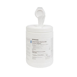 McKesson McKesson Surface Disinfectant Premoistened Manual Pull Wipe 160 Count Canister Alcohol Scent NonSterile - Case of 12 - 50-66160-CS