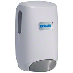EcoLab Hand Hygiene Dispenser Nexa™ Compact White Manual Push 750 mL Wall Mount - Case of 6 - 92023000-CS