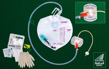Bard Indwelling Catheter Tray Advance Lubricath® Foley 16 Fr. 5 cc Balloon Hydrogel Coated Latex - Case of 10 - 899916-CS