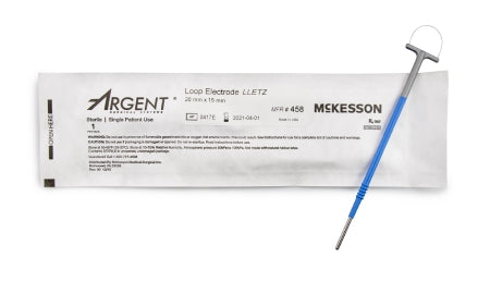 McKesson LEEP/LLETZ Electrode McKesson Argent™ Tungsten Wire Loop Tip Disposable Sterile - Box of 5 - 458-BX