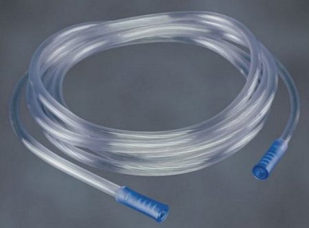 HK Surgical Aspiration Connector Tubing 12 Foot Length Without Connector Clear - Box of 10 - AT6-10-BX