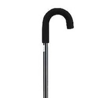 Graham-Field Round Handle Cane Lumex® Aluminum 30 to 39 Inch Height Black - Case of 6 - 6223A-CS