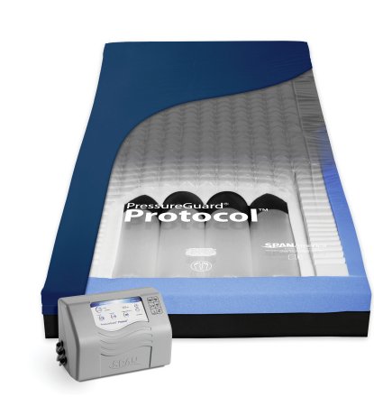 Span America Bed Mattress PressureGuard® Protocol® Alternating Pressure / Low Air Loss 84 X 35 X 7 Inch - Each - P8435-29-EA