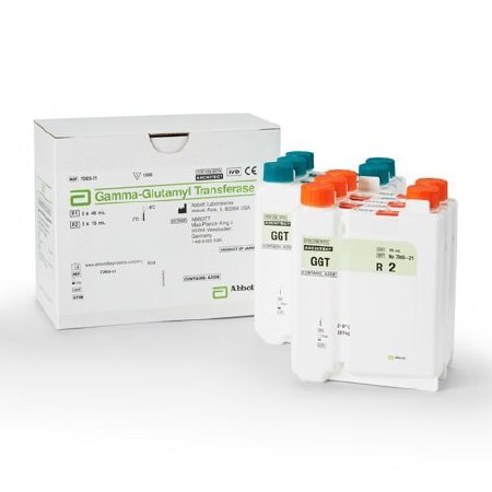 Abbott Reagent Hepatic / General Chemistry Gamma Glutamyl Transferase (GGT) 1,500 Tests - Box of 1500 - 07D6522-BX