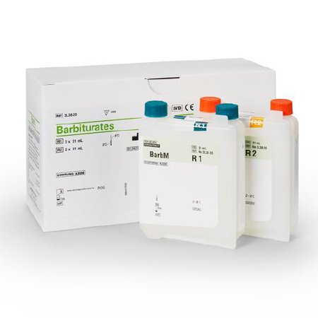 Abbott Reagent Multigent™ Drugs of Abuse Barbiturates (BAR) For Architect c16000 Analyzer 500 Tests - Box of 500 - 03L3820-BX