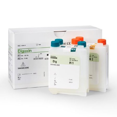 Abbott General Chemistry Reagent Multigent™ Digoxin 450 Tests - Box of 250 - 01E0621-BX