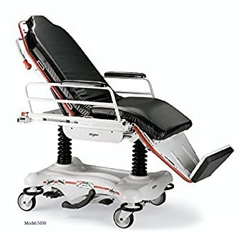 Monet Medical Reconditioned Stretcher Chair Stryker® 5050 Model 400 lbs. Weight Capacity Swing-Down Side Rails - Each - SSC5050R1-EA