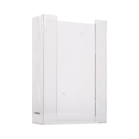 McKesson Glove Box Holder McKesson Horizontal Mounted 3-Box Capacity Clear 4-1/4 X 11 X 16 Inch Plastic - Each - 3114-EA