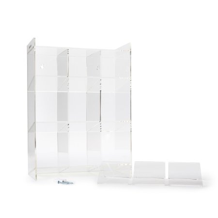 McKesson Tiered Tube Organizer McKesson 9 Place Clear 5-1/2 X 11-1/2 X 16 Inch - Each - 3118-EA