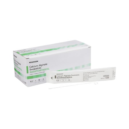 McKesson Nasopharyngeal Collection Swab McKesson 5-1/2 Inch Length Sterile - Each - 1338-EA