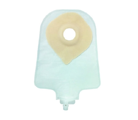 Securi-T Urostomy Pouch Securi-T™ One-Piece System 9 Inch Length Drainable Convex, Pre-Cut - Box of 10 - 7610228-BX