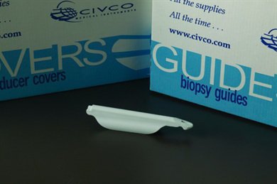 Civco Medical Instruments Endocavity Needle Guide 16 to 18 Gauge, 2 Degree Angle - Box of 24 - 610-604-BX