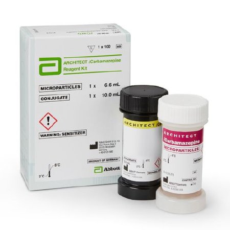 Abbott Toxicology Reagent Architect™ Single Drug Carbamazepine 100 Tests - Box of 100 - 01P3627-BX