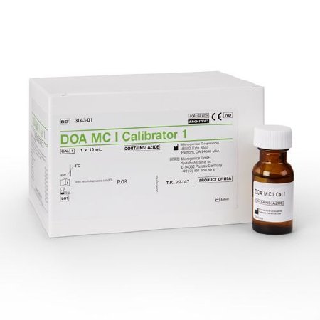 Abbott Calibrator Architect™ Multigent DOA MC I 1 X 10 mL - Each - 03L4301-EA