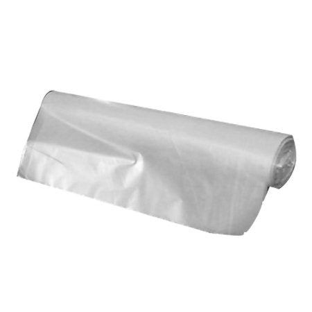 Colonial Bag Corp Trash Bag Colonial Bag 55 gal. Clear HDPE 17 Mic. 36 X 58 Inch X-Seal Bottom Coreless Roll - Case of 200 - HCR60XC-CS