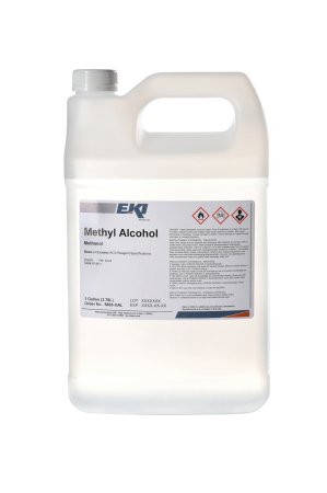 EK Industries Inc Chemistry Reagent Methanol ACS Grade 100% 1 gal. - Case of 4 - 5865-GAL-CS