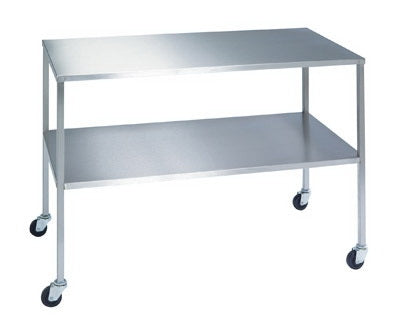 Lakeside Manufacturing Instrument Table 20 X 34 X 48 Inch 304 Stainless Steel / 18 Gauge 1 Shelf - Each - 8358-EA