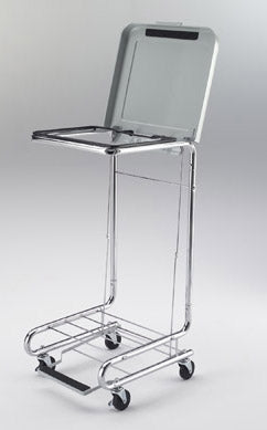 Lakeside Manufacturing Hamper Stand Lakeside® Rolling Square Opening 36 to 42 gal. Capacity Foot Pedal Self-Closing Lid - Each - 4512-EA