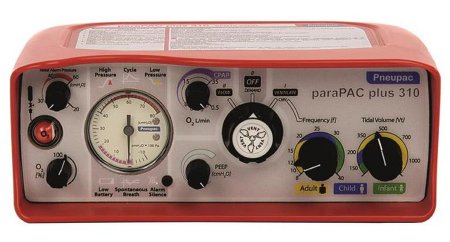 Smiths Medical ASD, Inc. paraPAC plus™ Transport Ventilator Electric - Each - P310NUS-EA