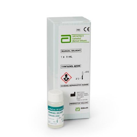 Abbott Immunoassay Reagent Diluent Architect™ Manual Diluent Estradiol 5 mL - Each - 07K7250-EA