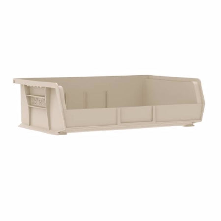 Akro-Mils Storage Bin AkroBins® Stone Plastic 5 X 10-7/8 X 16-1/2 Inch - Box of 6 - 30255STONE-BX
