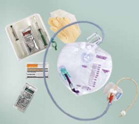 Bard Indwelling Catheter Tray Bardex® I.C. Foley 16 Fr. 5 cc Balloon - Case of 10 - 300416A-CS