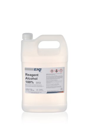 EK Industries Inc Chemistry Reagent Alcohol ACS Grade / Anhydrous 100% 1 gal. - Case of 4 - 1200-GAL-CS