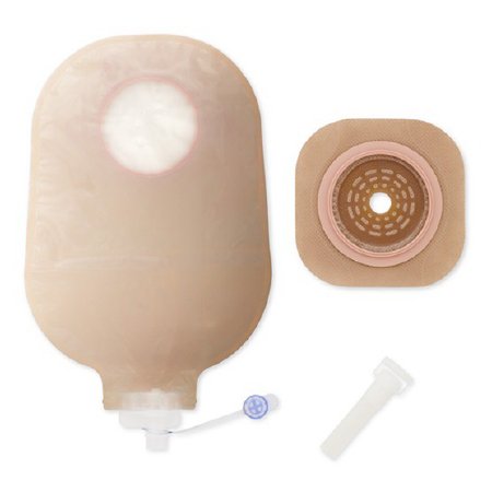 Hollister Urostomy Pouch New Image™ Two-Piece System 9 Inch Length Drainable Flat, Trim to Fit - Box of 5 - 19254-BX