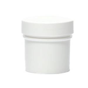 Pharmacy Automation Supplies Ointment Jar Polypropylene White 0.5 oz. - Case of 48 - WPOJ005-CS