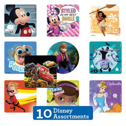 SmileMakers SmileMakers® 1000 per Unit Disney Sticker Sampler Sticker 2.5 Inch - Each - DSNYB-EA