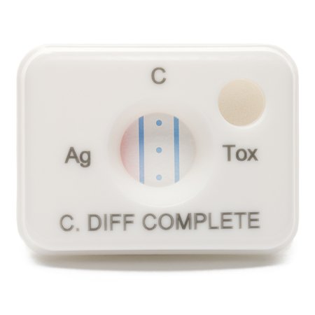 TECHLAB Inc Digestive Test Kit TechLab® C. Diff Quik Chek Complete® Clostridium Difficile (C. Diff) Toxins A and B 50 Tests CLIA Non-Waived - Box of 50 - 30550C-BX