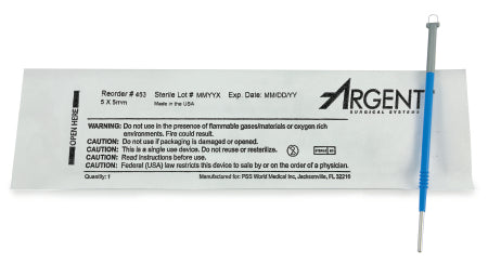 McKesson LEEP/LLETZ Electrode McKesson Argent™ Tungsten Wire Loop Tip Disposable Sterile - Box of 5 - 453-BX