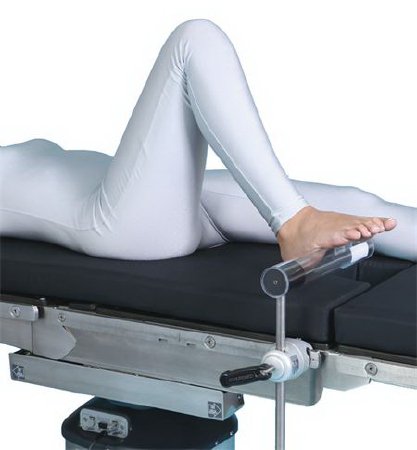 Future Health Concepts Surgical Table Foot Support FHC Schure Foot 12 L X 2 Dia X 16 H Inch Stainless Steel - Each - FACC333-EA