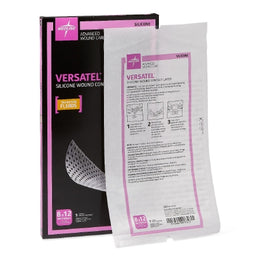 Medline Wound Contact Layer Dressing Versatel™ Rectangle Sterile - Case of 25 - MSC17812EP-CS