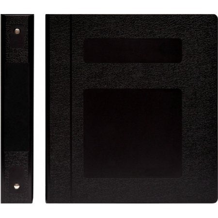 First Healthcare Products Binder Titan 3 Ring Black 150 Sheets Side Opening - Each - M40280R3-EA