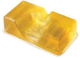 Alimed Heel Positioner AliGel™ Heel Cup 3-1/4 W X 6 D X 1-3/4 H Inch Gel Freestanding - Pair - 9138602-PR