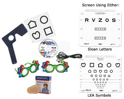 Good-Lite Eye Exam Instrument Vision Exam Vision Screener Kit - Each - 120-EA