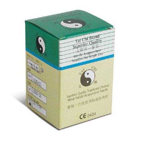Lhasa OMS Acupuncture Needle Tai-Chi® 8 Japanese Gauge 40 mm Length Singles - Box of 100 - TC1.30X40-BX
