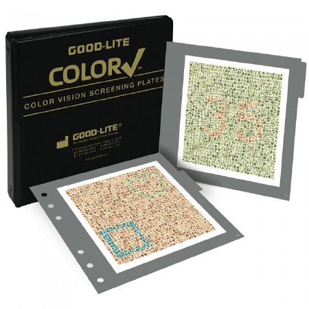 Good-Lite Vision Screening Book Good-Lite® 24 to 36 Inch Distance Color Blind Test - Each - 730050-EA