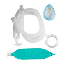 Ambu Ultra Flex® Anesthesia Breathing Circuit Expandable Tube 90 Inch Tube Dual Limb Adult 3 Liter Bag Single Patient Use - Case of 30 - 5903F-6121Z-CS