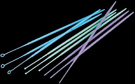 BD Inoculating Loop BD Difco™ 1 µL Plastic Integrated Handle Sterile - Box of 250 - 220214-BX