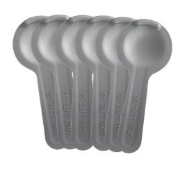 Good-Lite GOOD-LITE® Eye Occluder 6 Inch Handheld Style Cupped Gray Plastic - Box of 6 - 750000-BX