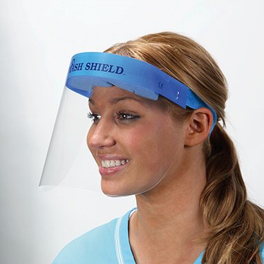 Health Care Logistics Face Shield One Size Fits Most Full Length Anti-fog Disposable NonSterile - Each - 12926-EA