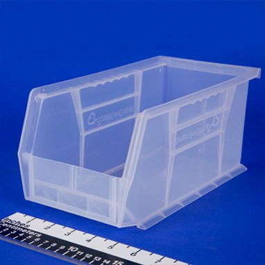 Health Care Logistics Storage Bin HCL® Super Tough Clear Plastic 5 X 5-1/2 X 10-7/8 Inch - Each - 1410C-EA